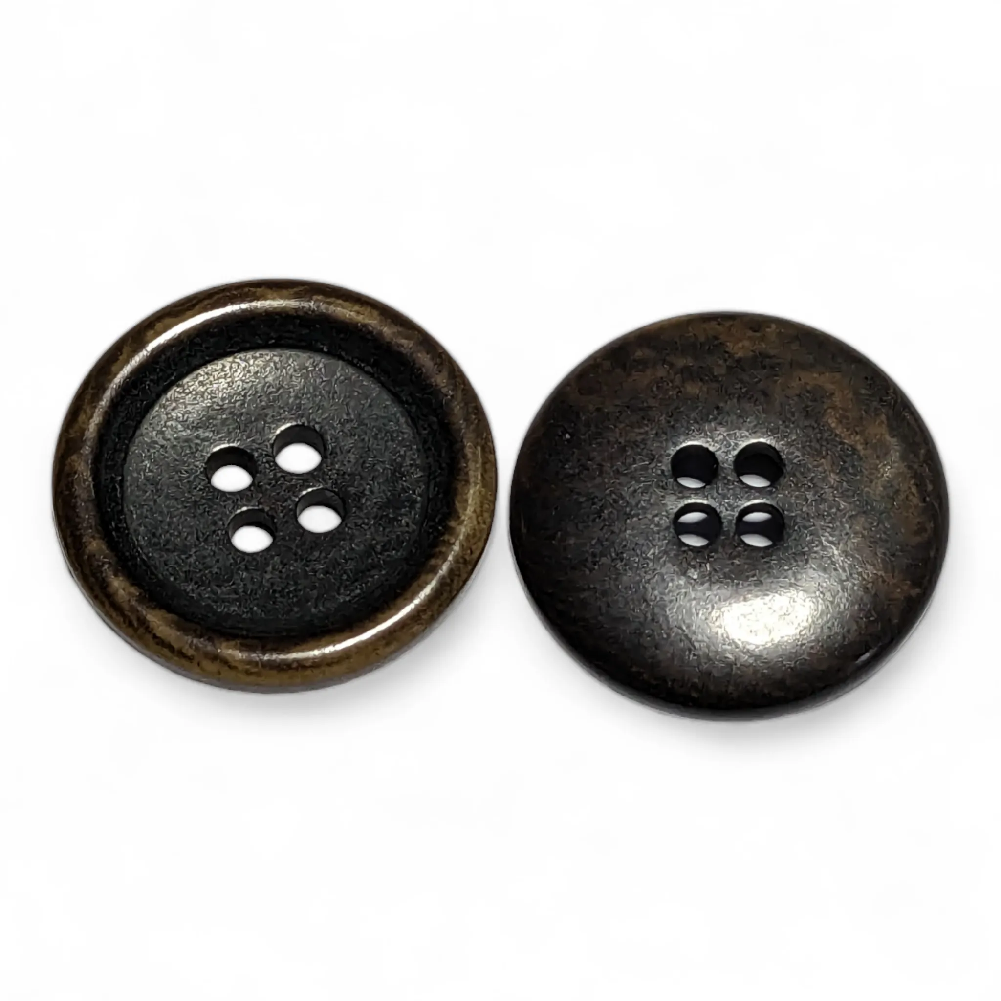 15mm and 23mm Dark Brown Corozo Eco Buttons