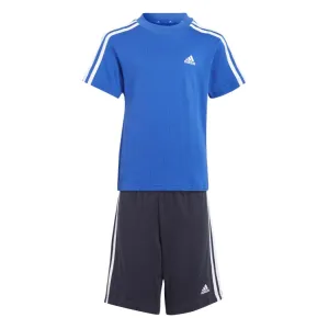 adidas Essentials 3 Stripes Kid's Tee And Short Set