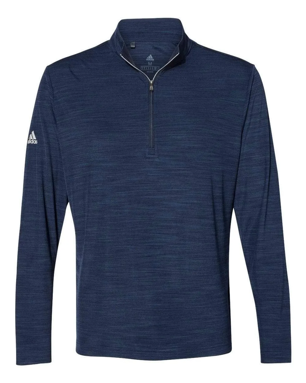 adidas - Men's Lightweight Mélange Quarter-Zip Pullover