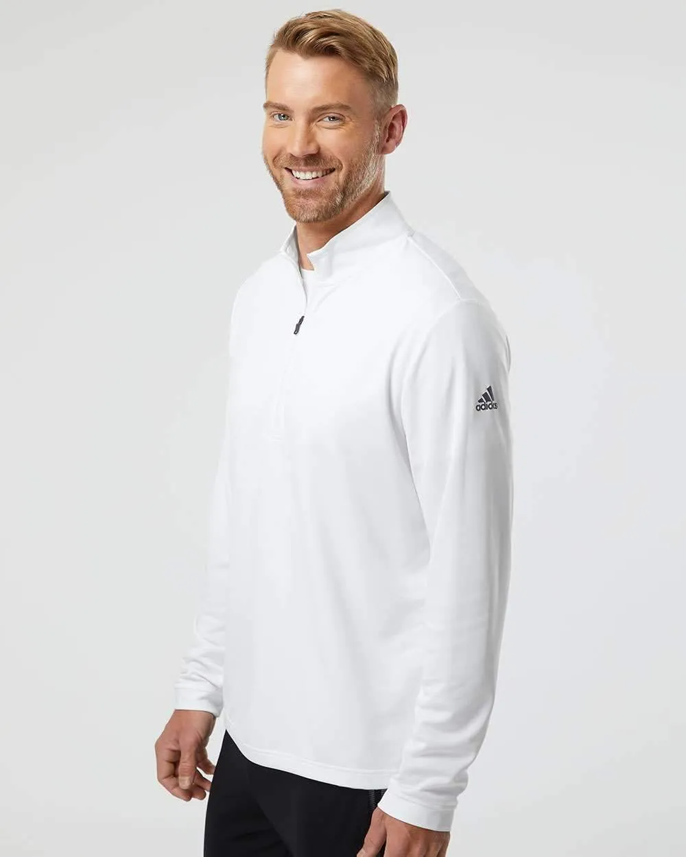 adidas - Men's Lightweight UPF Quarter-Zip Pullover