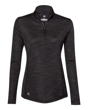 adidas - Women's Lightweight Mélange Quarter-Zip Pullover