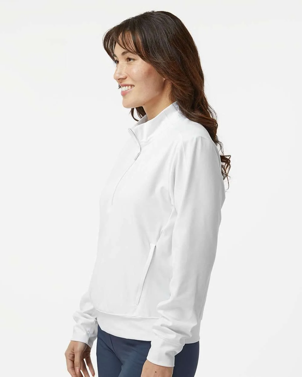 adidas - Women's Ultimate365 Textured 1/4-Zip Pullover