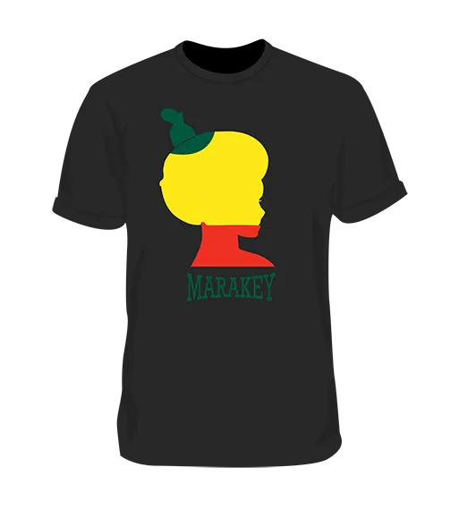 African inspired t-shirt, Marakey, Embrace Your Natural Beauty