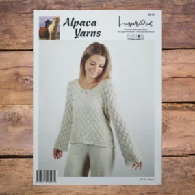 Alpaca Yarns 2013 - Lacy Sweater