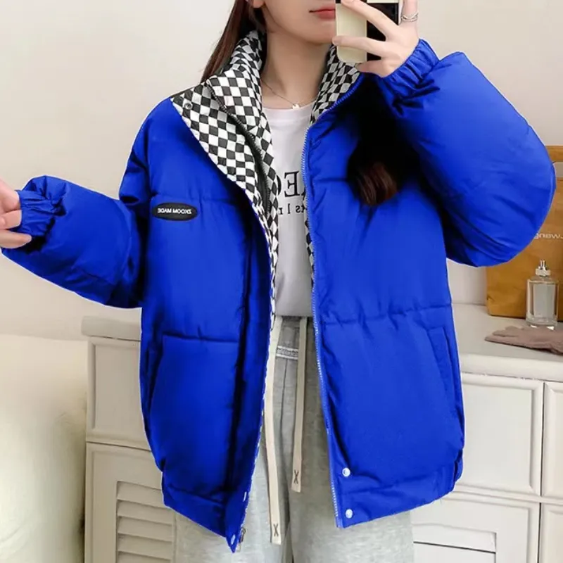 Artemis Checkered Puffer Jacket