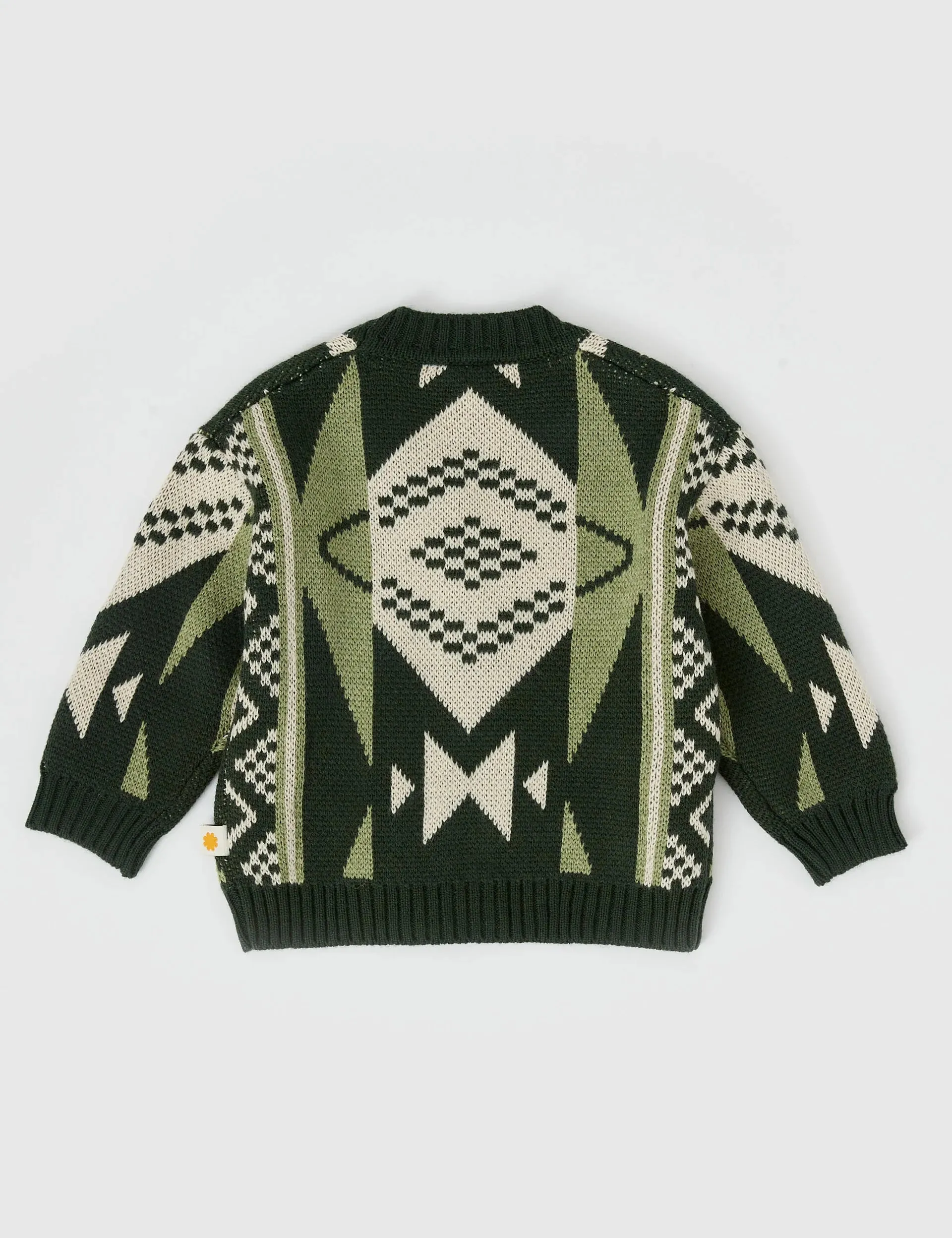 Banjo Knit Cardigan - Alpine