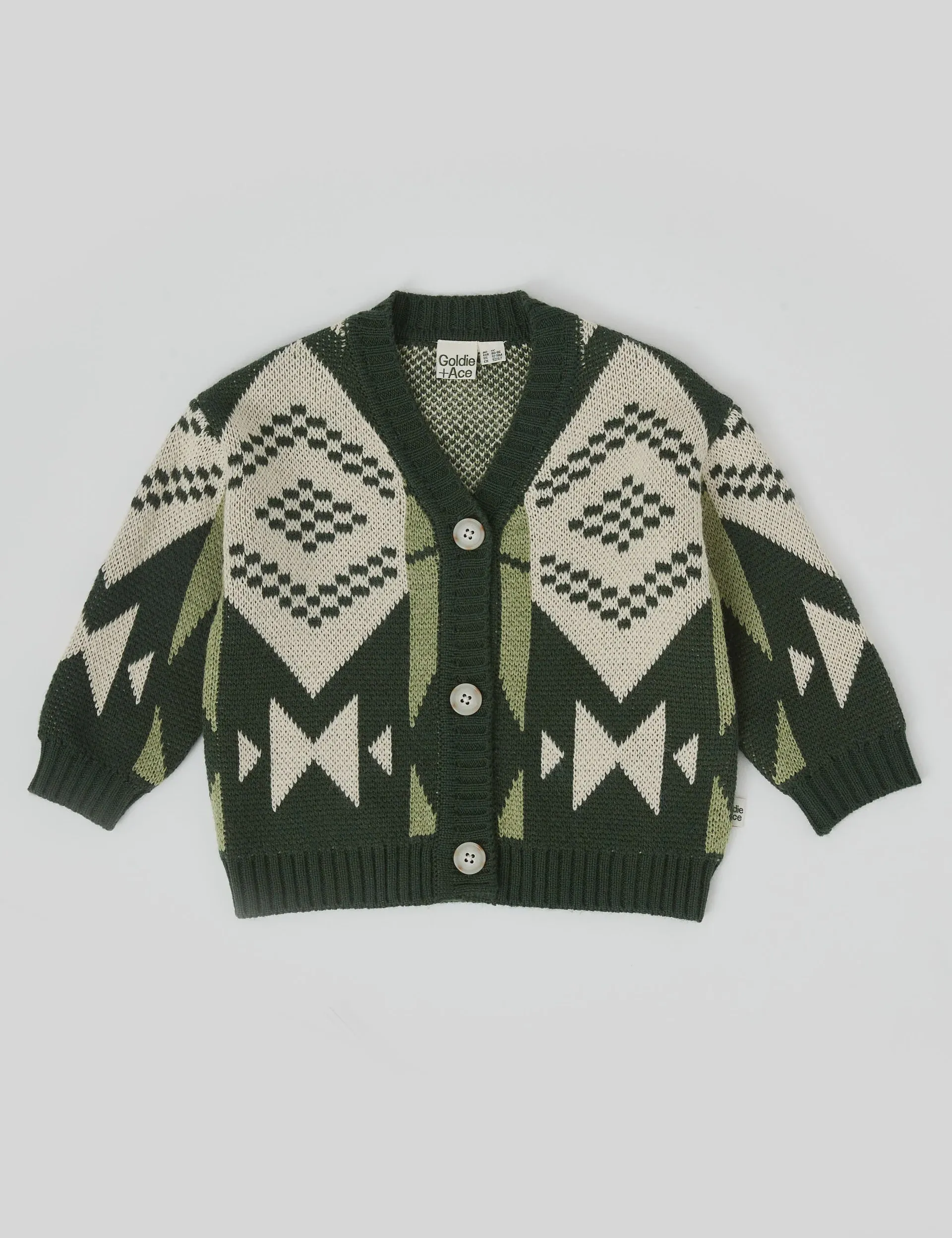 Banjo Knit Cardigan - Alpine