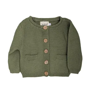 Bee Honey Babies - The Apple Orchard Cardigan in Sage