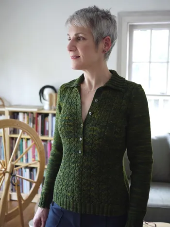 Bel Air Henley <br/><small>knitting pattern</small>