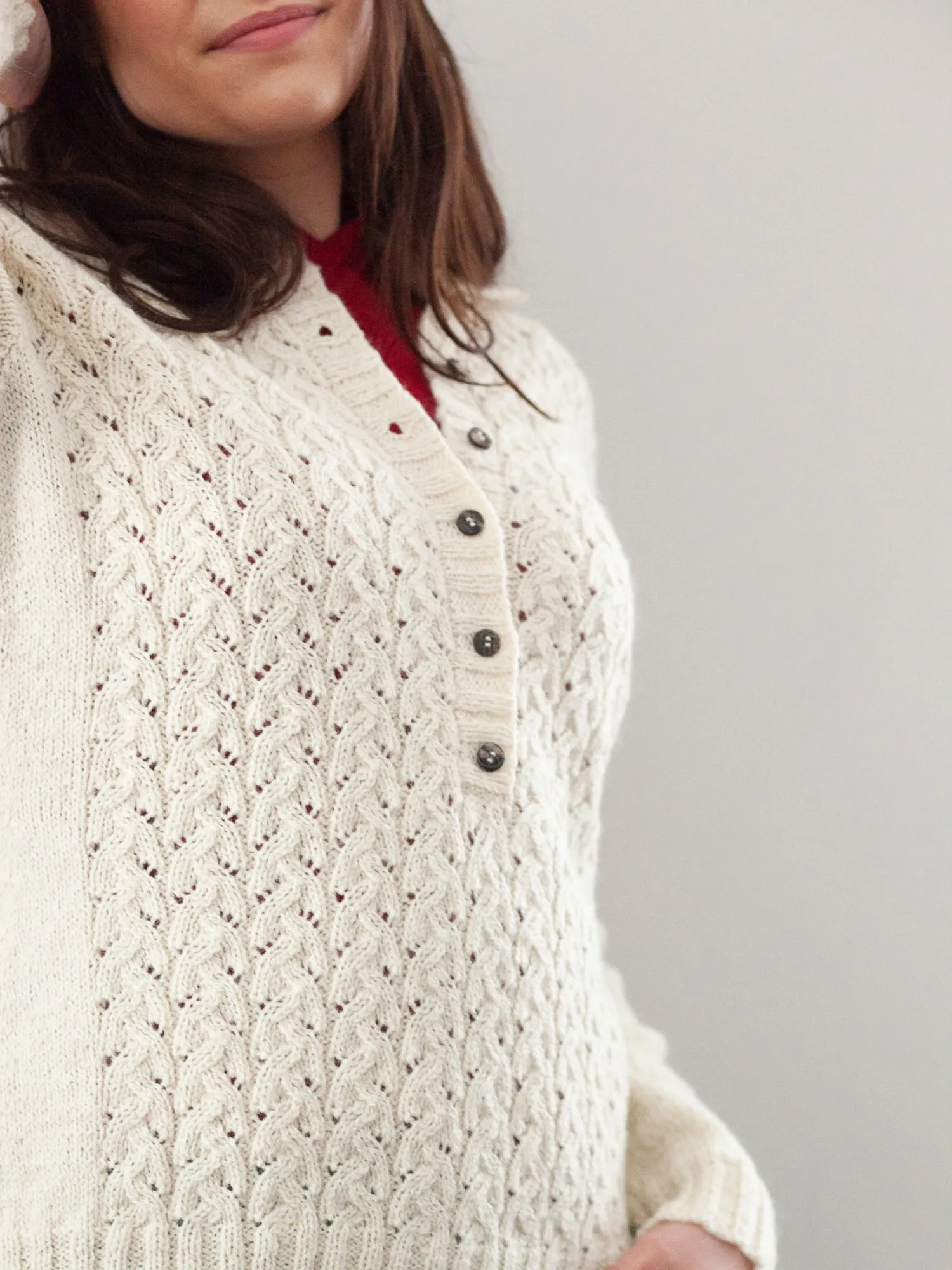 Bel Air Henley <br/><small>knitting pattern</small>