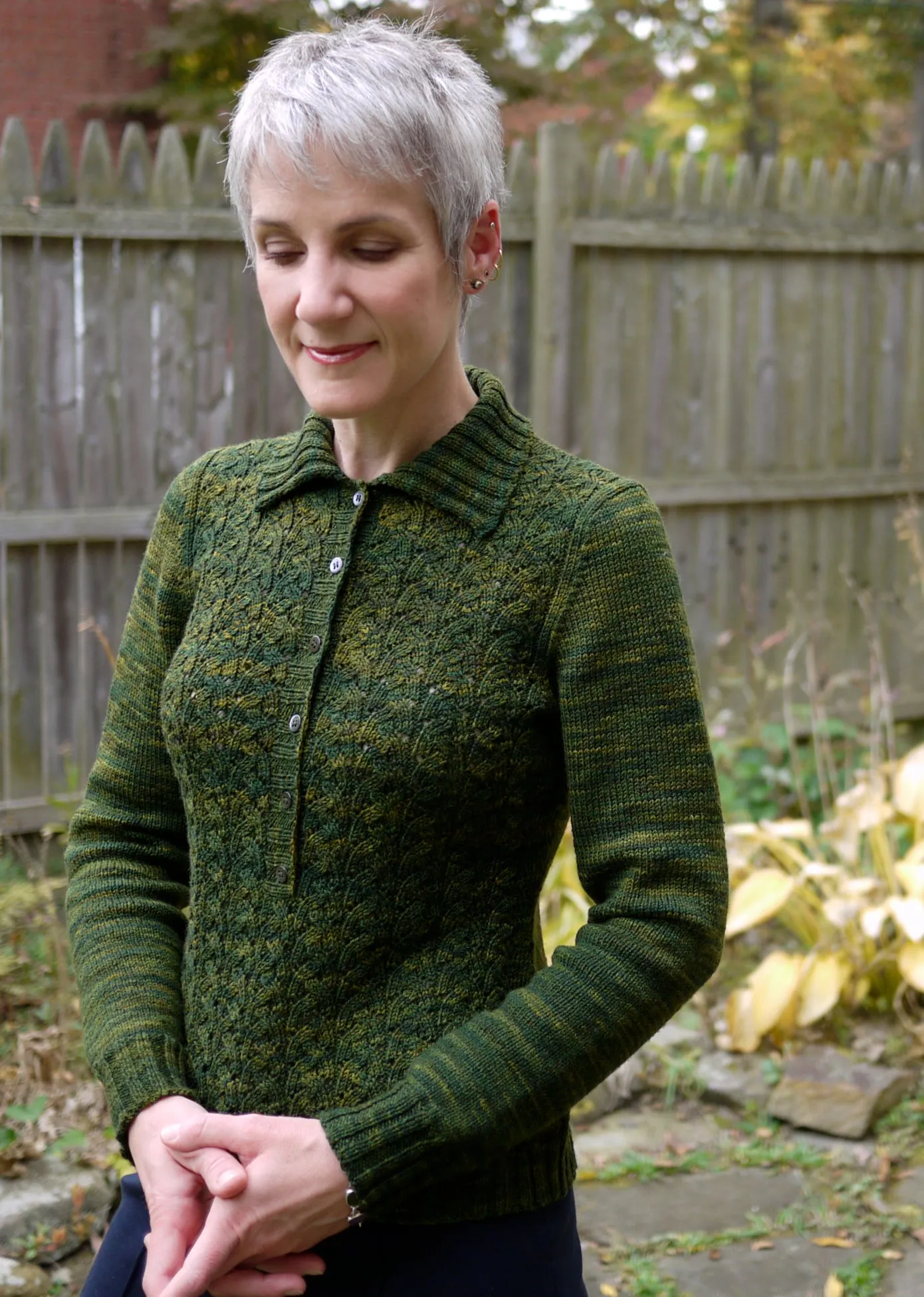 Bel Air Henley <br/><small>knitting pattern</small>