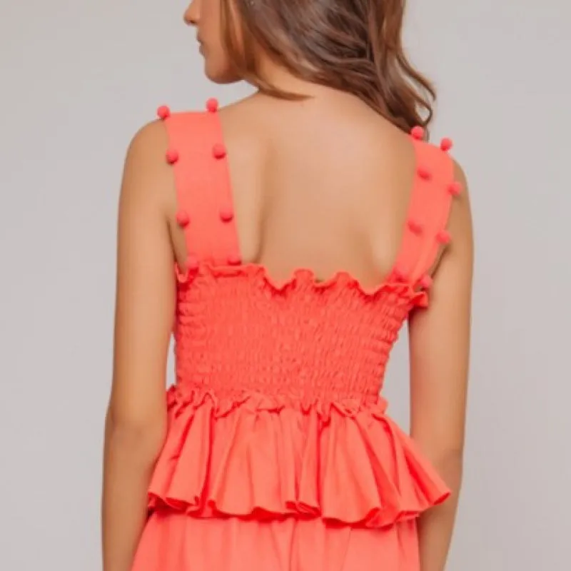 Bellini Peplum Top