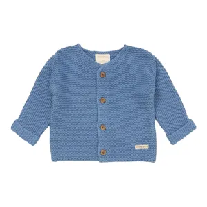 Betty Mckenzie - cotton cardigan, blue