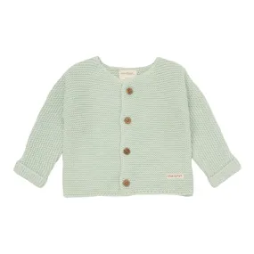 Betty Mckenzie - cotton cardigan, sage