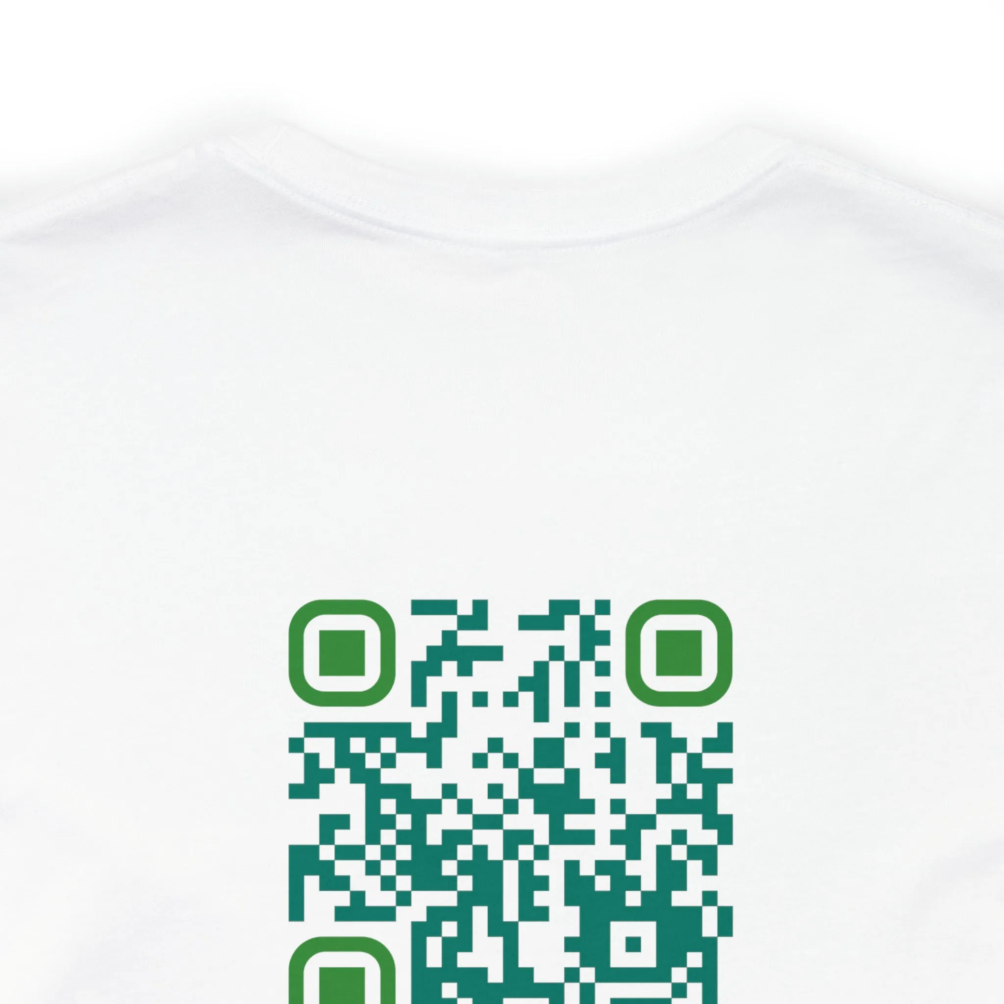 Block Her Unisex Jersey Short Sleeve Tee, QR Code T-shirt, Hidden Message t-shirt, Positive T-shirt, Empowering T-shirt, Uplifting Message T-shirt