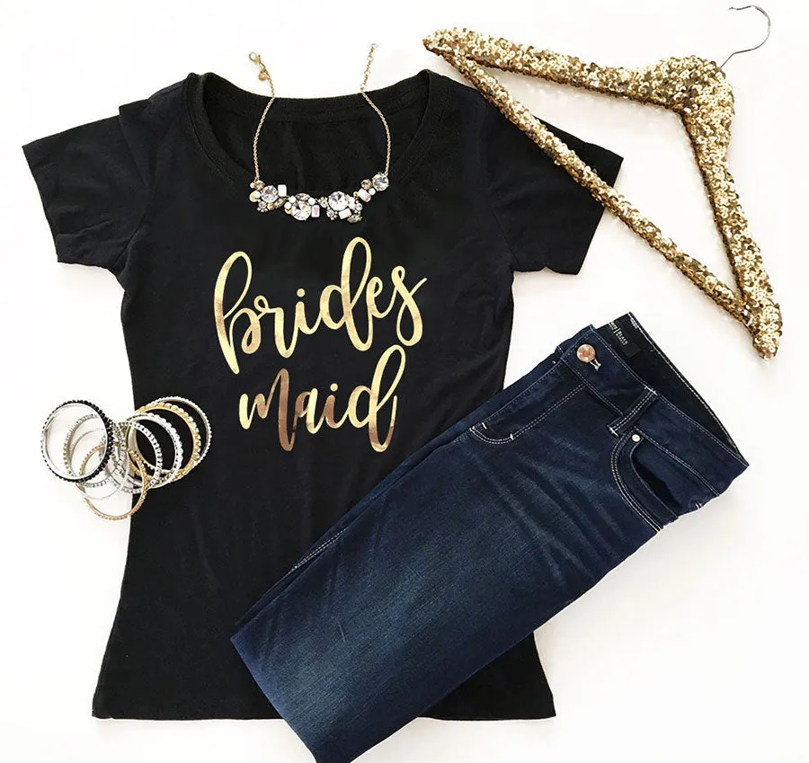 Bridal Party Fitted T-Shirt