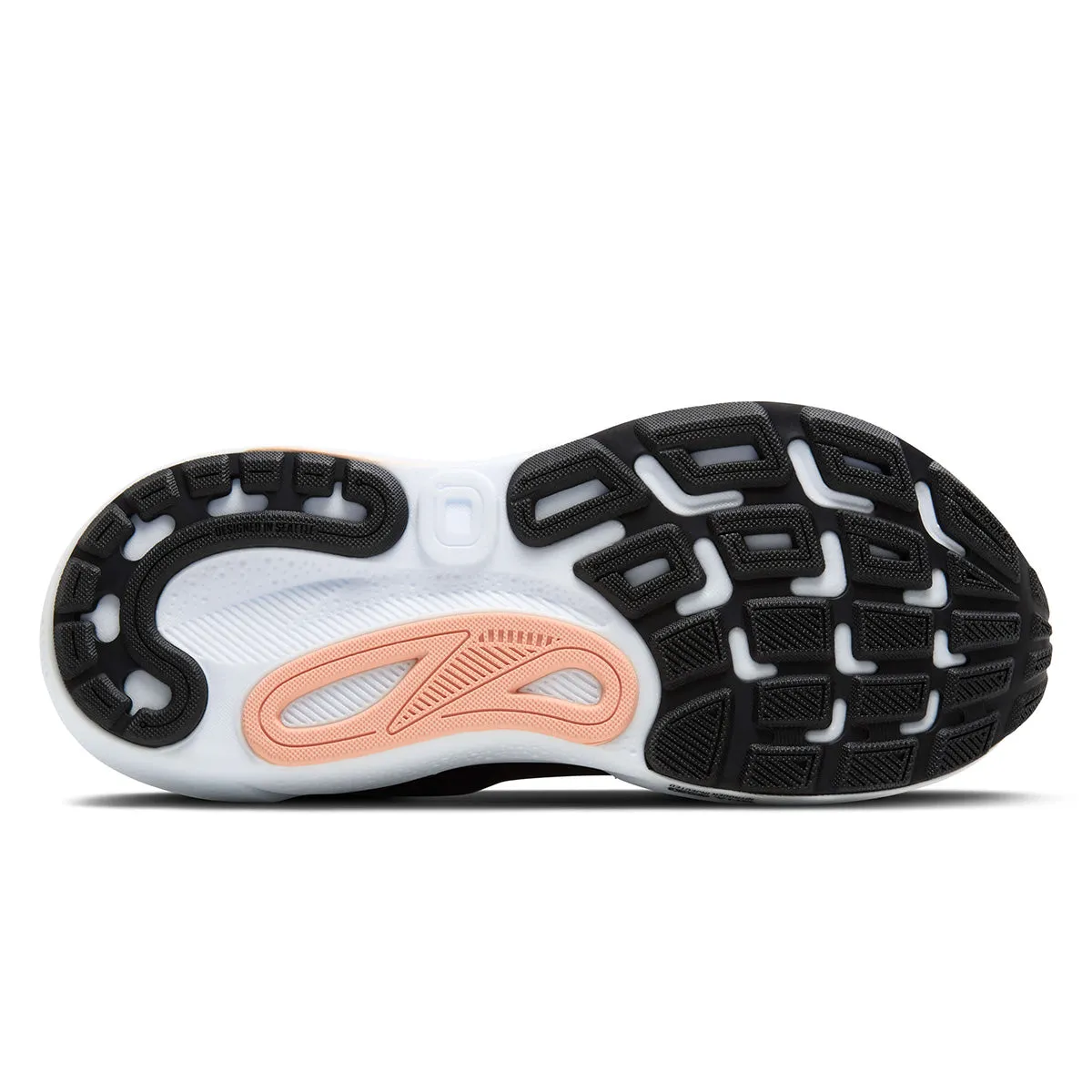 Brooks Adrenaline GTS 24 Womens | Black/peach/peacoat