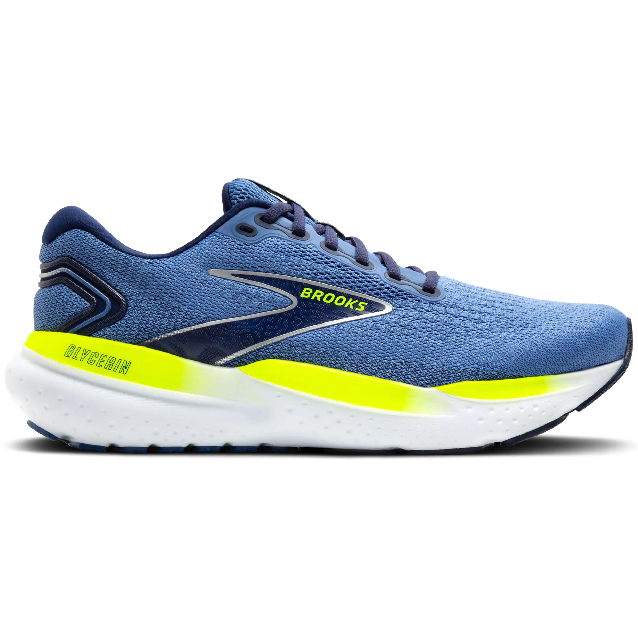 Brooks Men's Glycerin 21 Running Shoes Blue / Peacoat / Nightlife