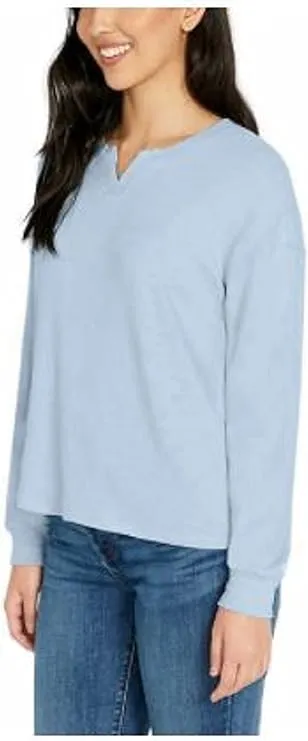 Buffalo David Bitton Women's Long Sleeve Crew Neck Top