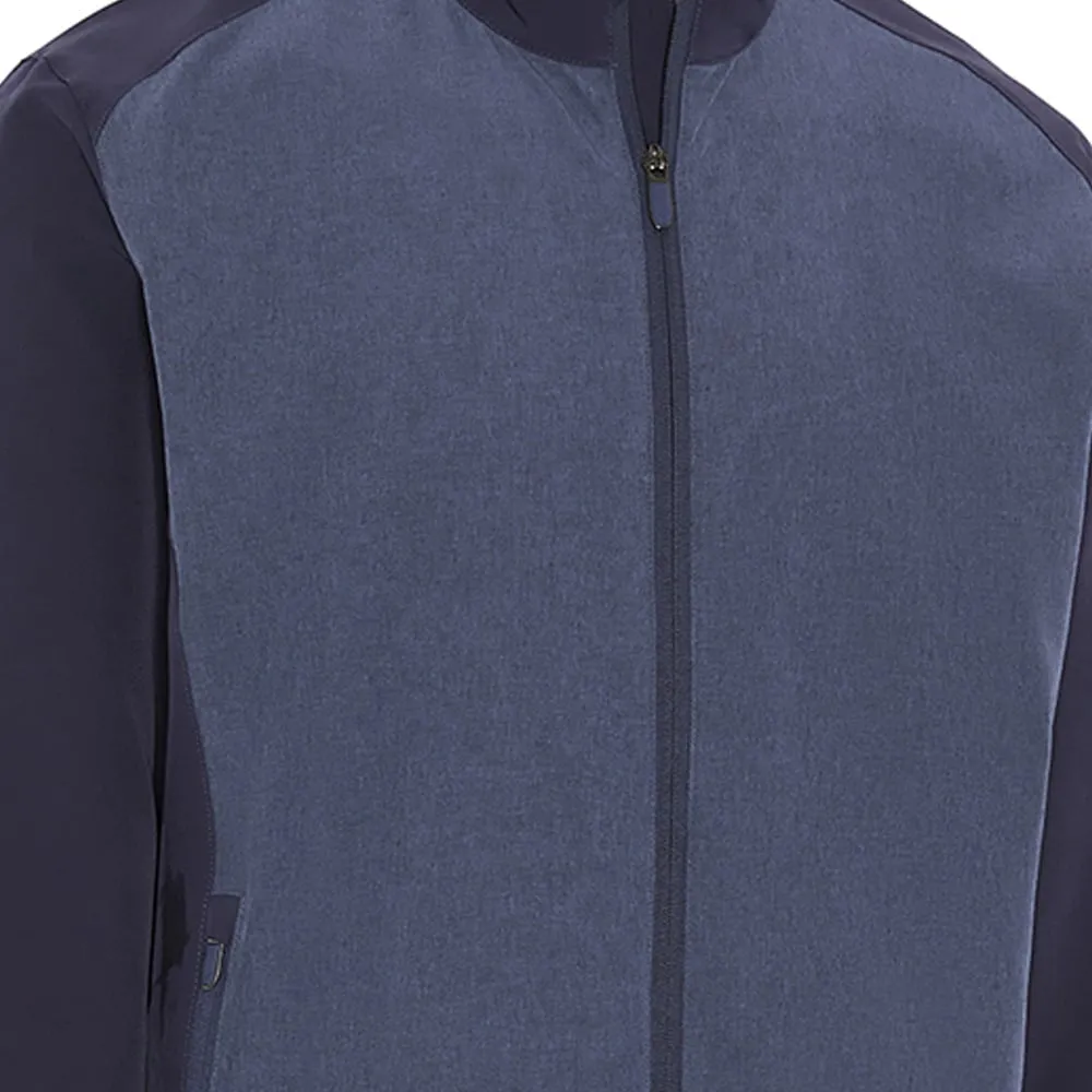 Callaway Full Zip Wind Jacket - Peacoat/Heather