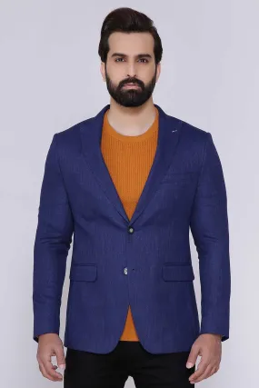 CASUAL COAT SLIM FIT BLUE