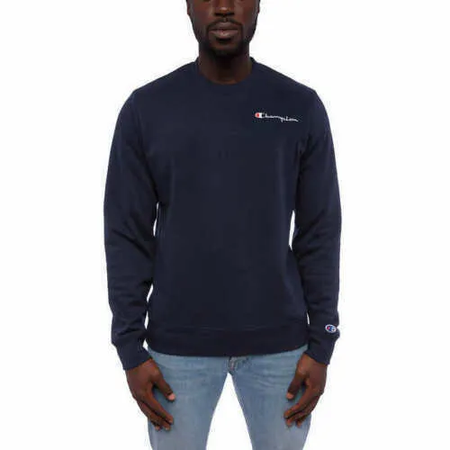 Champion Men's Long Sleeve Crew Neck Pullover