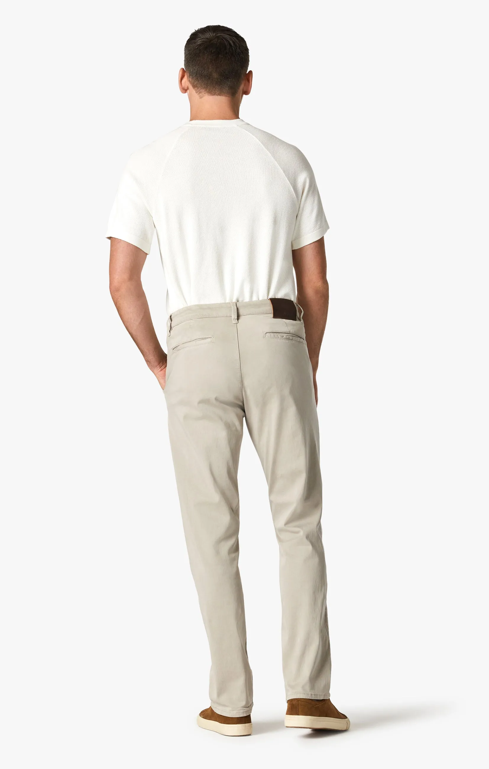 Charisma Relaxed Straight Chino Pants In Dawn Twill