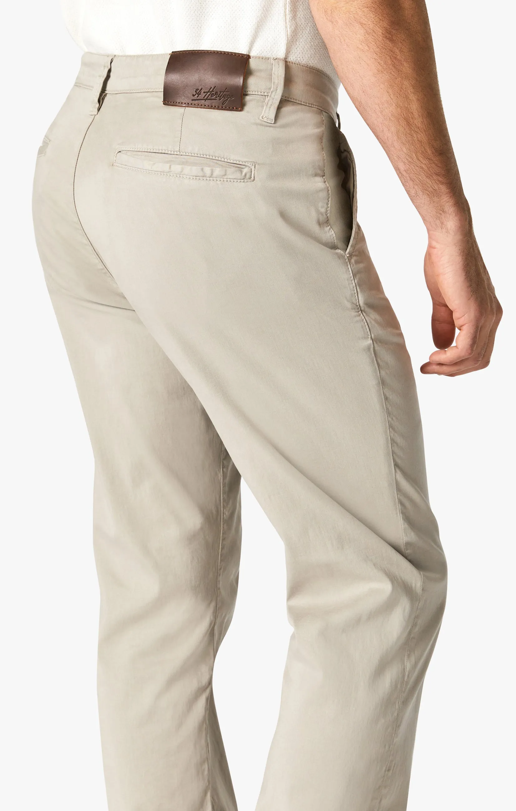 Charisma Relaxed Straight Chino Pants In Dawn Twill