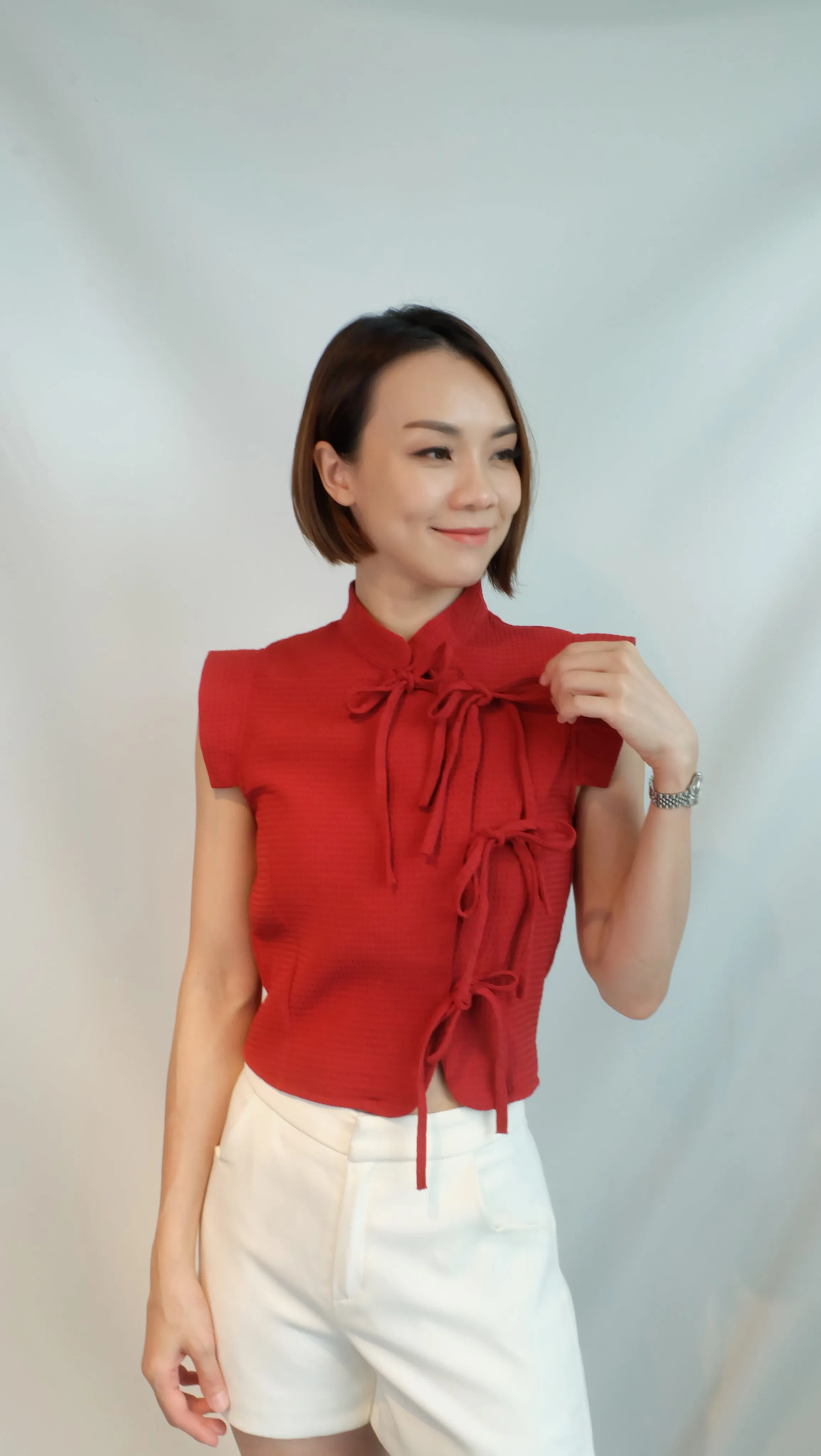 Charlotte Top (Red)