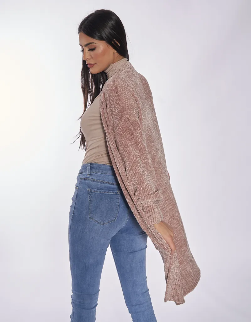 Chennille Knit Cardi