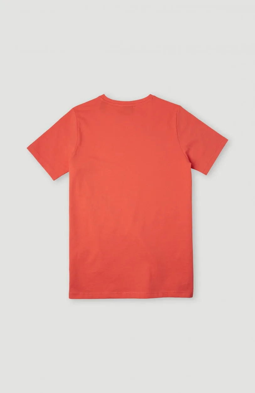 Circle Surfer T-Shirt | Living Coral