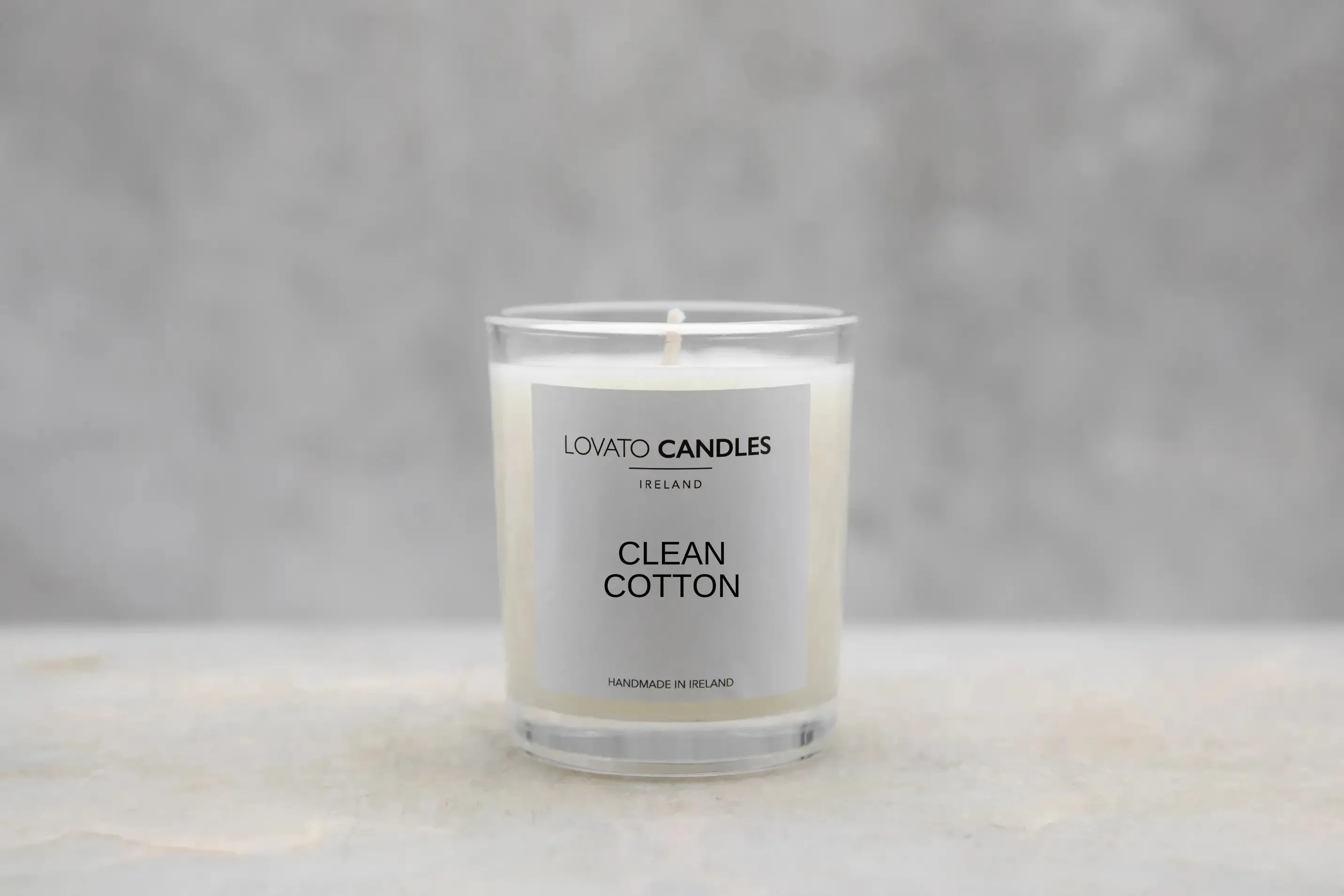 Clear Votive Candle - Clean Cotton