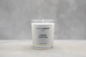 Clear Votive Candle - Clean Cotton