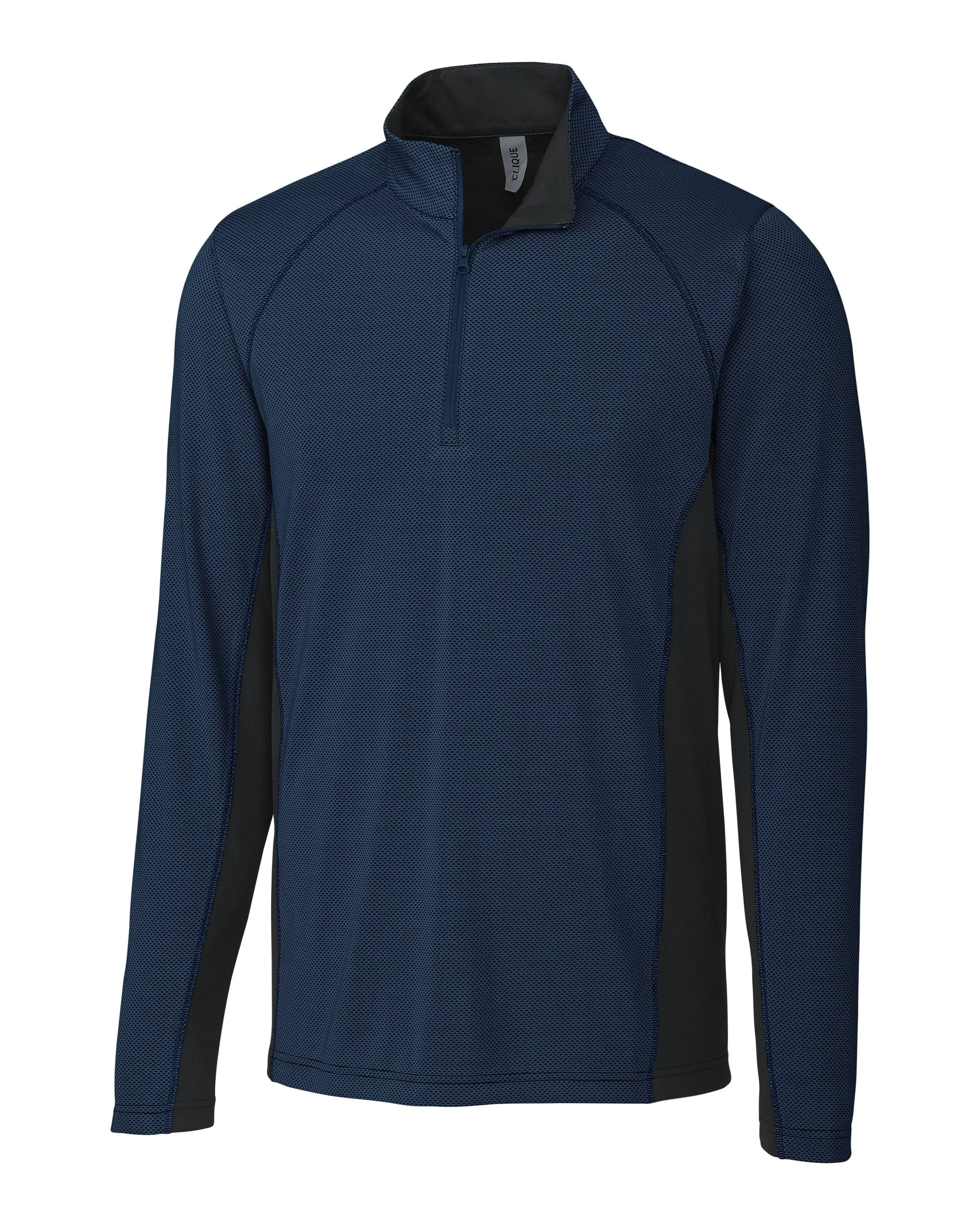 Clique by Cutter & Buck - Men's Ice Pique Colorblock Half Zip Pullover