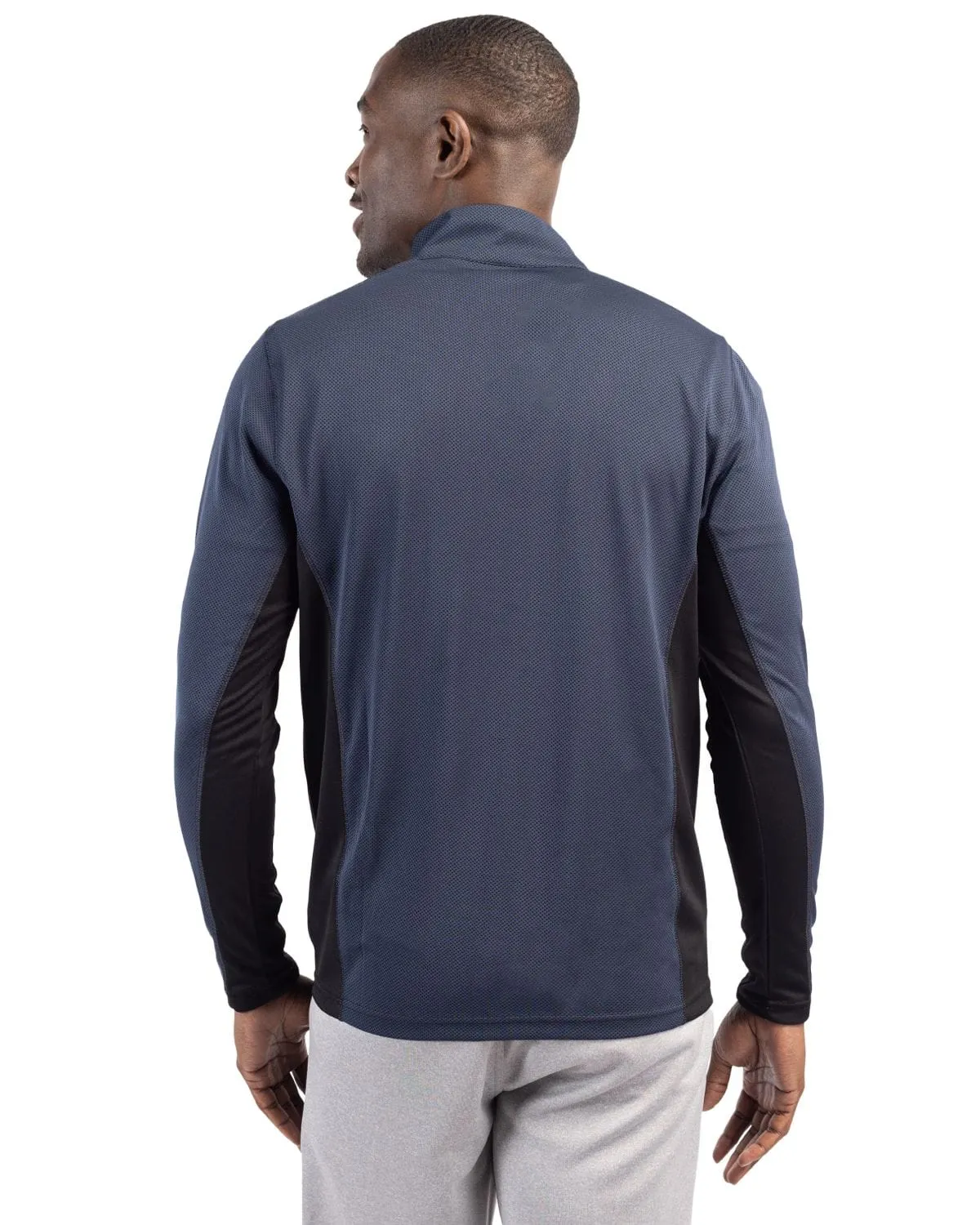 Clique by Cutter & Buck - Men's Ice Pique Colorblock Half Zip Pullover