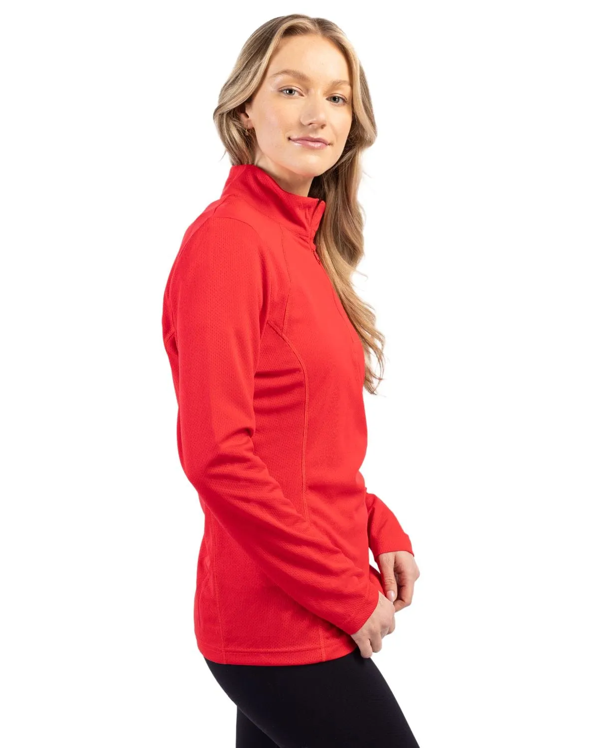 Clique by Cutter & Buck - Women's Ice Pique Half Zip Pullover