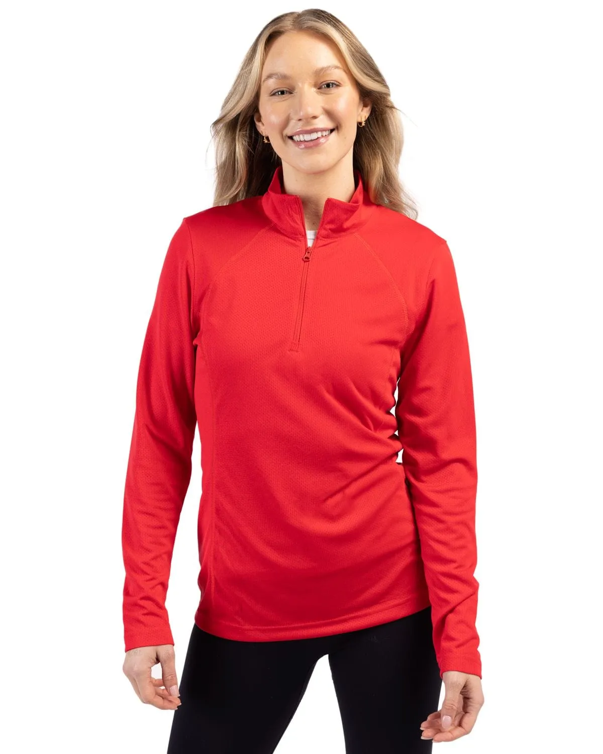 Clique by Cutter & Buck - Women's Ice Pique Half Zip Pullover