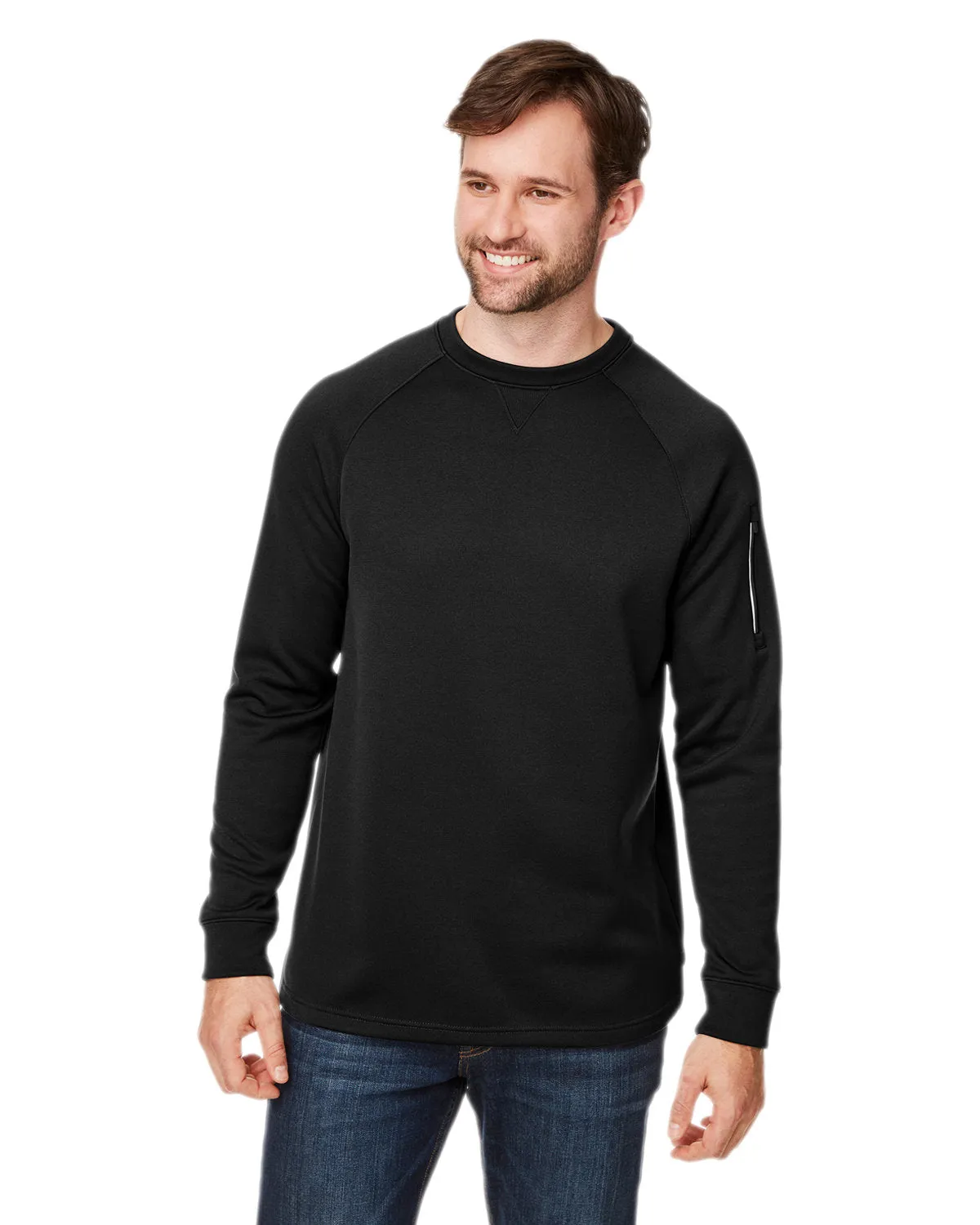 CORE365 Unisex Fusion ChromaSoft™ Fleece Crew Pullover