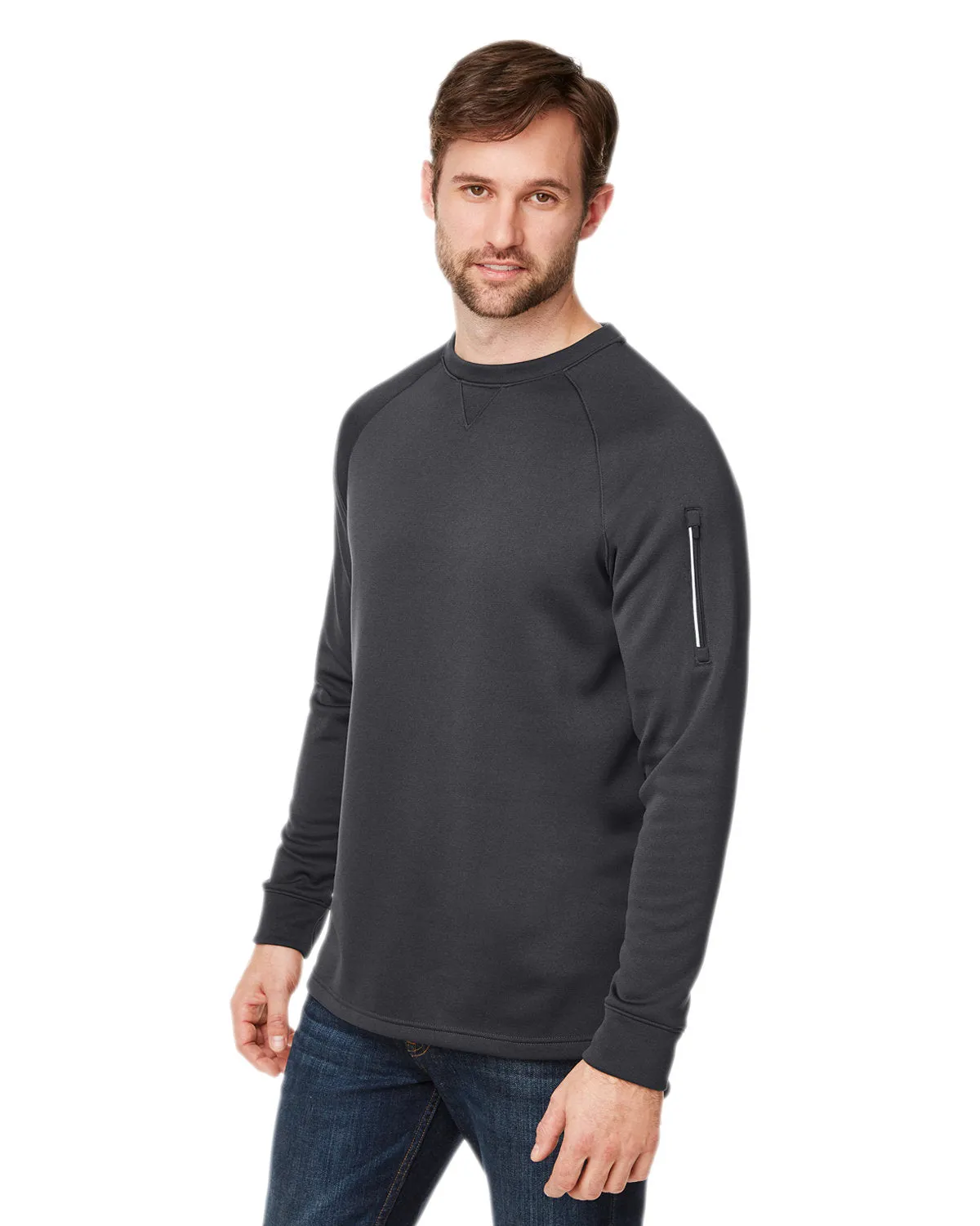 CORE365 Unisex Fusion ChromaSoft™ Fleece Crew Pullover