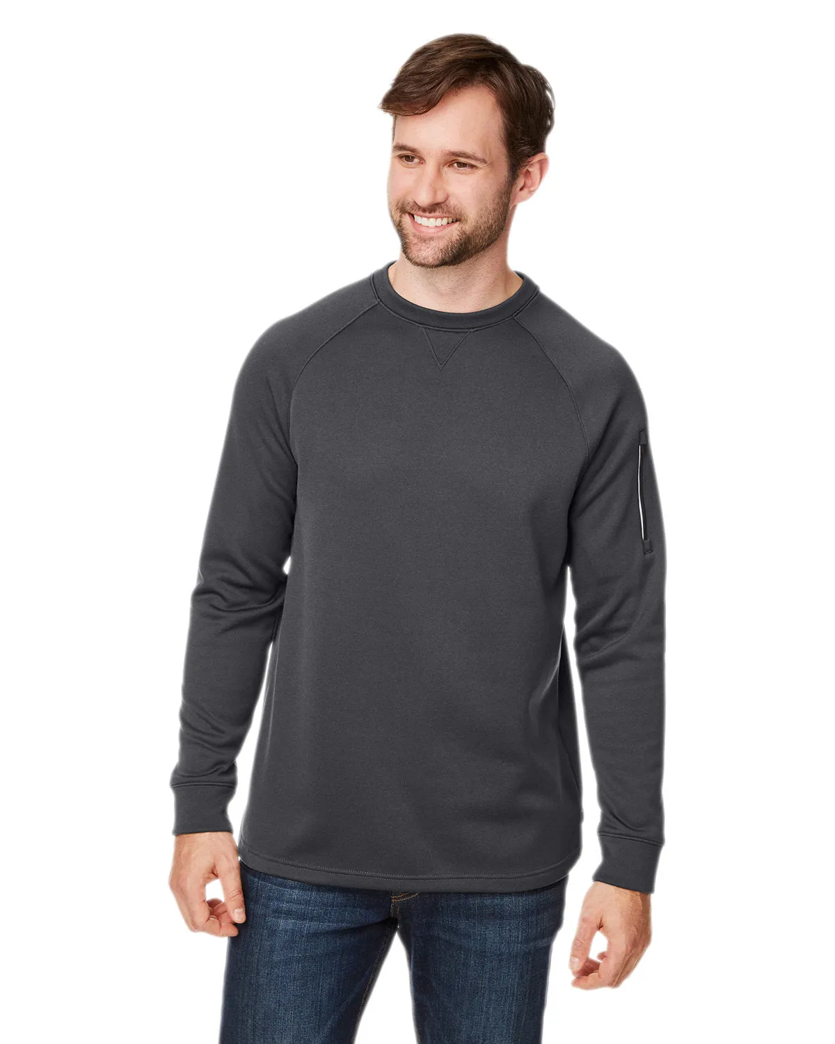 CORE365 Unisex Fusion ChromaSoft™ Fleece Crew Pullover