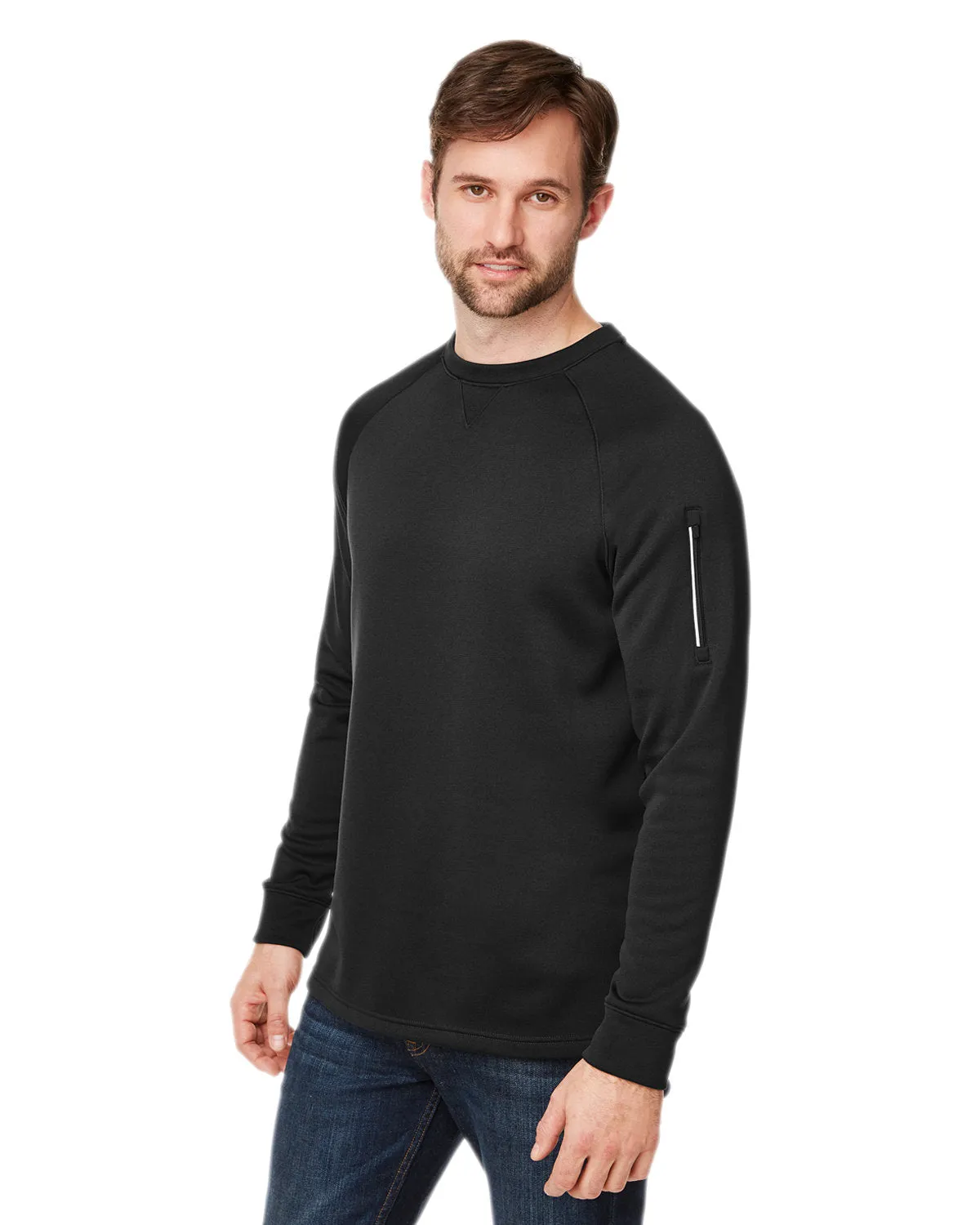 CORE365 Unisex Fusion ChromaSoft™ Fleece Crew Pullover