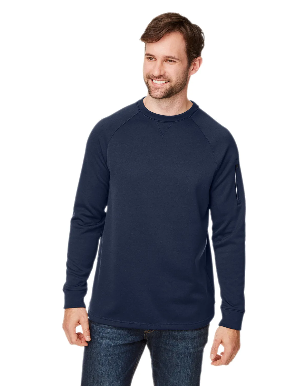 CORE365 Unisex Fusion ChromaSoft™ Fleece Crew Pullover