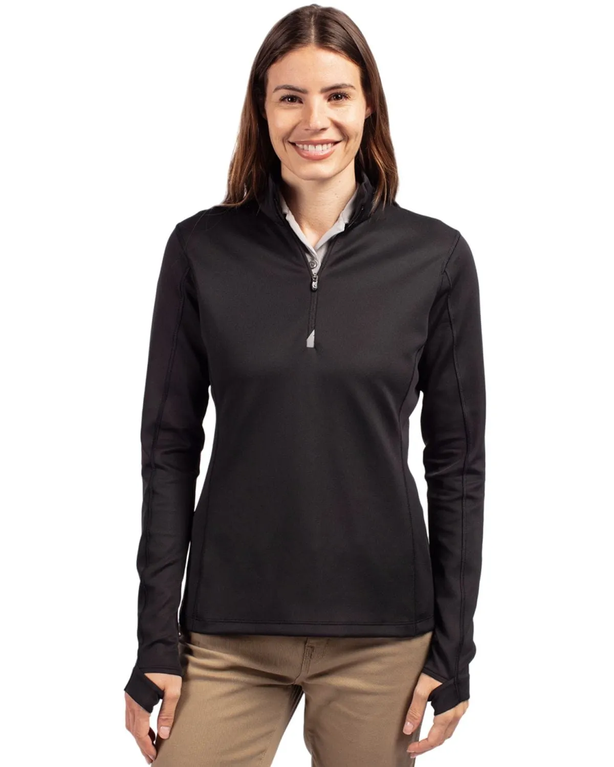 Cutter & Buck - Women's Traverse Stretch Quarter Zip