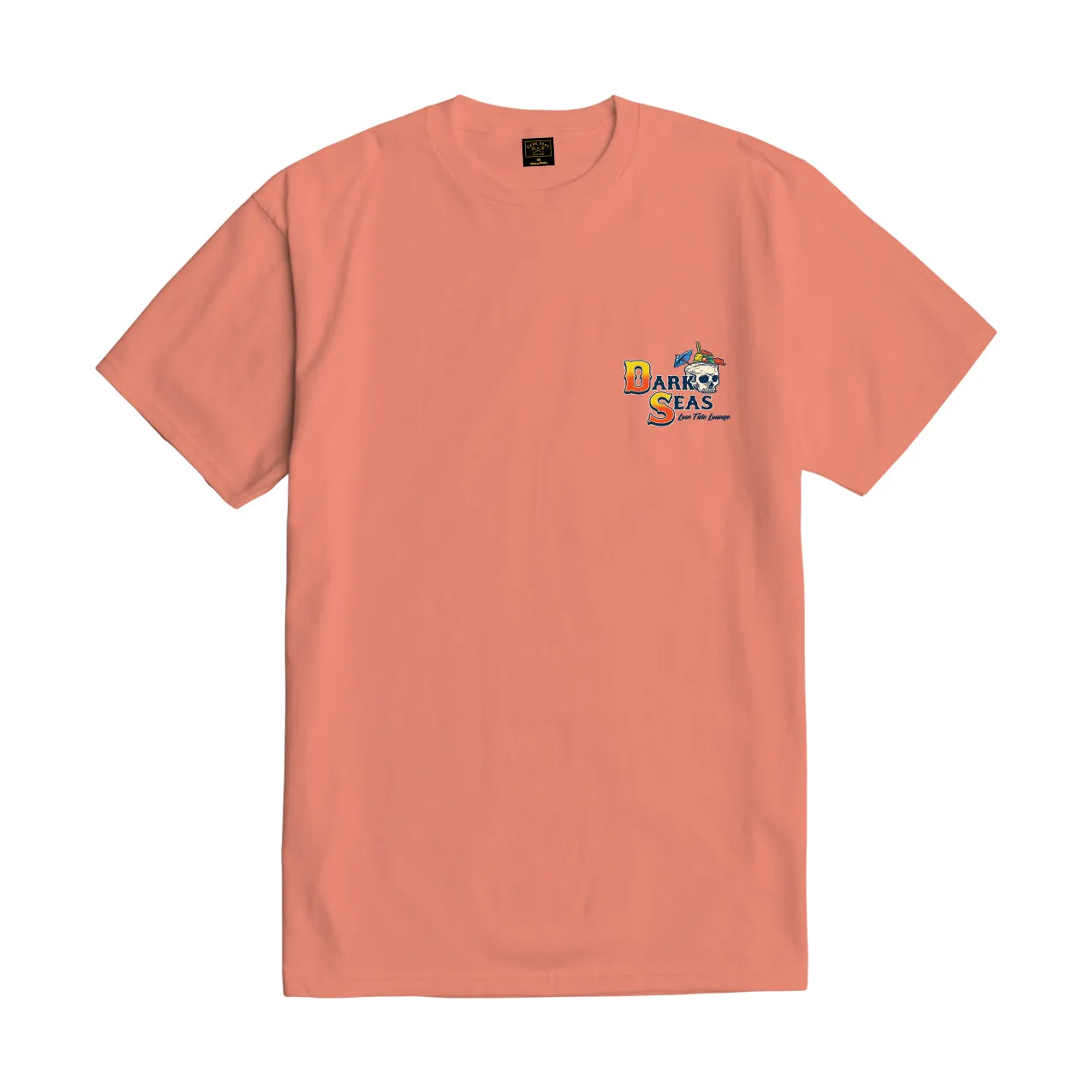 Dark Seas Men's Key West Stock T-Shirt Coral T-Shirts