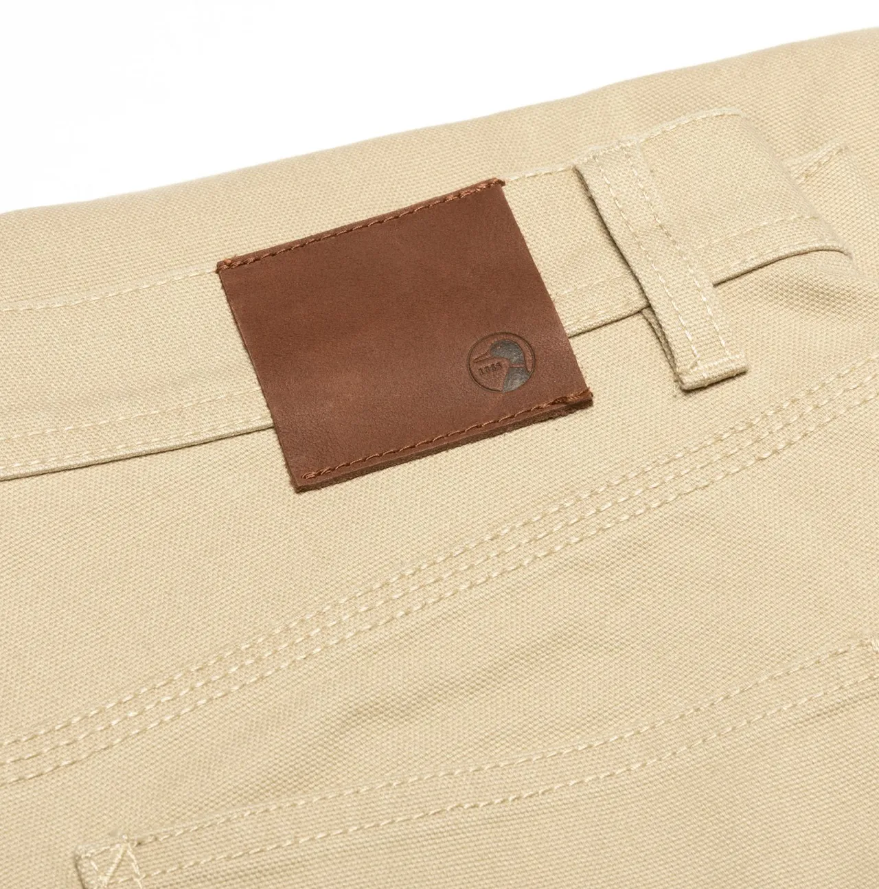 Duck Head 1865 Five-Pocket Field Canvas Pants Lymestone