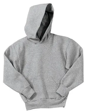 DVS_Port & Company - Youth Pullover Hooded Fleece.  PC90YH