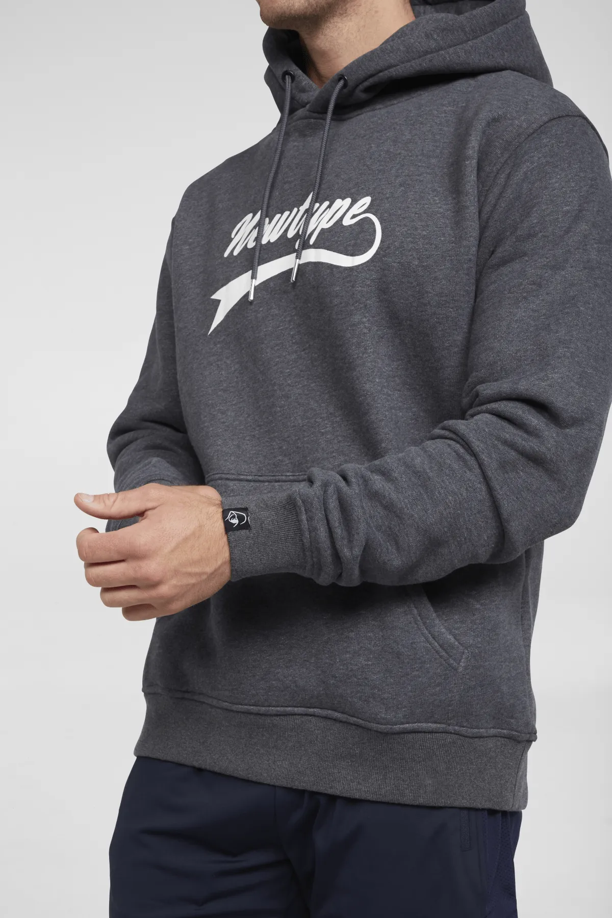 Dynamic Hooded Pullover Sweatshirt - Charcoal