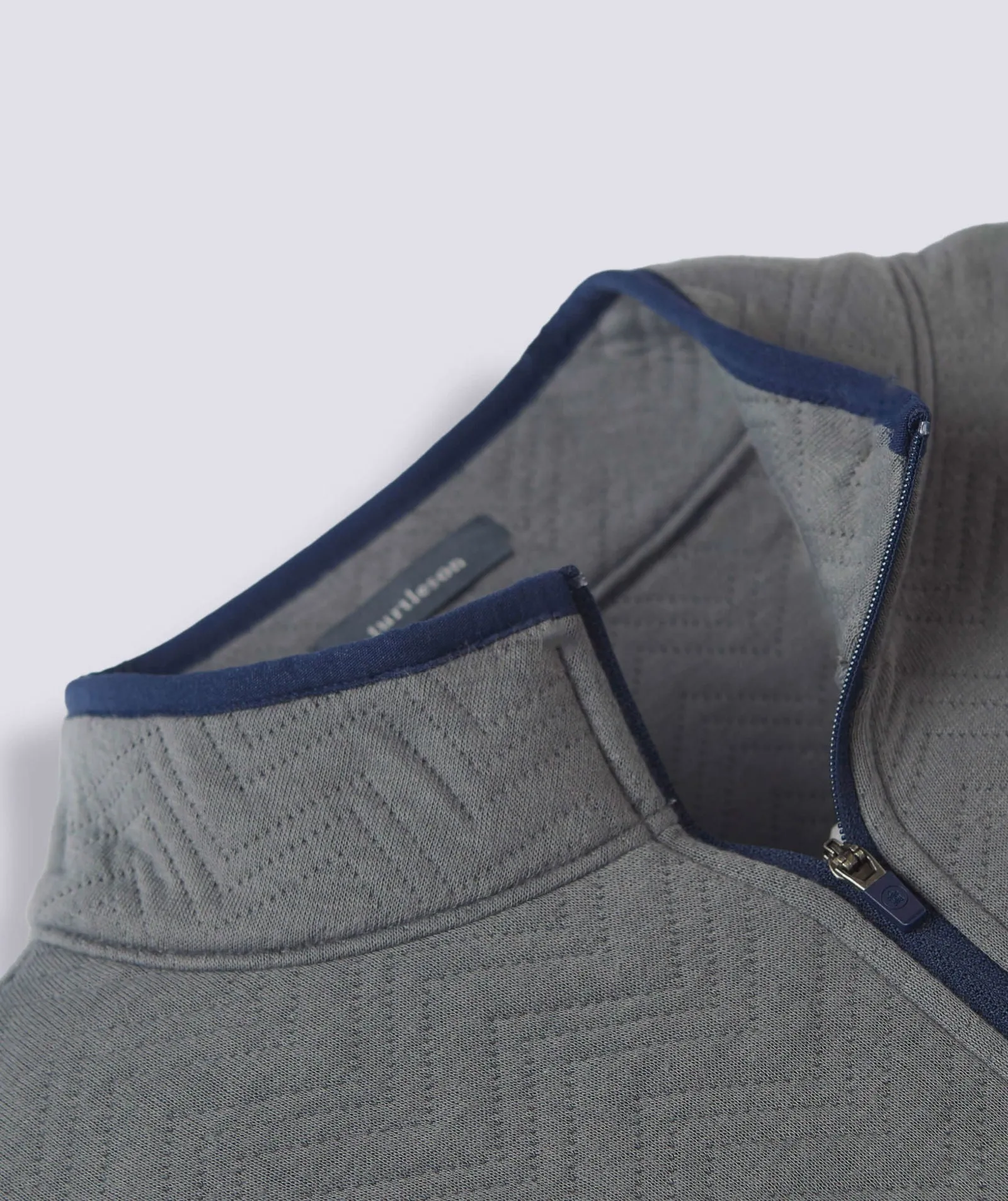 Erwin Quilted Quarter-Zip Pullover