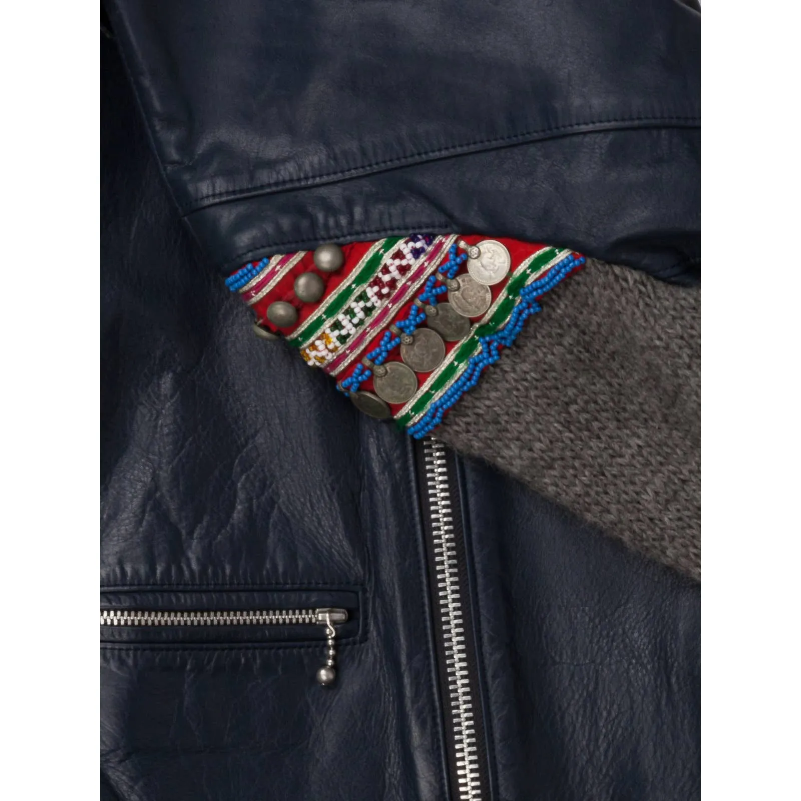 Ethnic Rider Biker Jacket