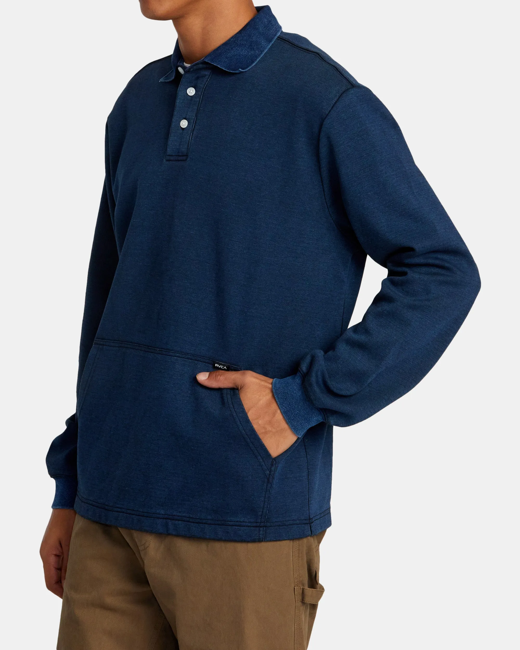 Fairfax Fleece Pullover - Indigo